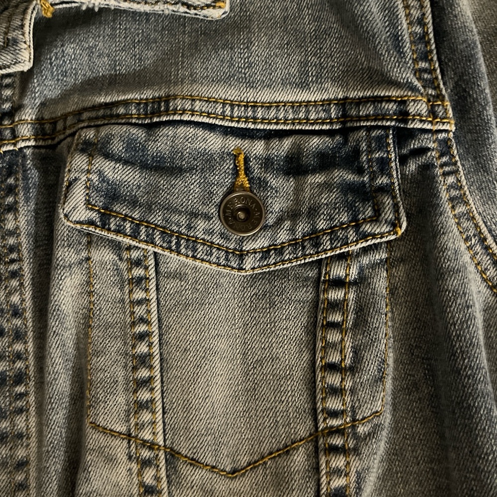 Merona Blue Denim Jacket - Picture 2 of 4